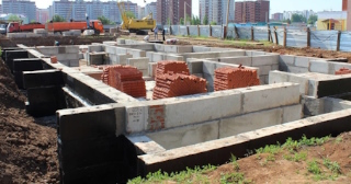 Фундаменты промышленных зданий в Куйбышеве цена от 24896 руб. - заказать строительство фундамента промздания под стальные колонны